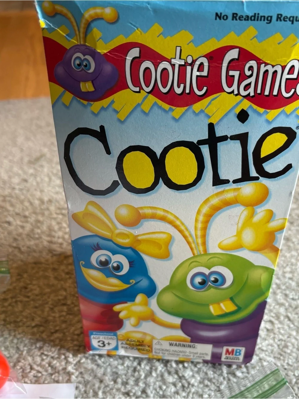 1999 Milton Bradley Cootie Game Complete Vintage Bug